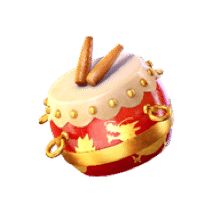 เครื่องหมาย กลอง Prosperity Lion