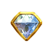 เครื่องหมาย เพชรขาว Gem Saviour Conquest