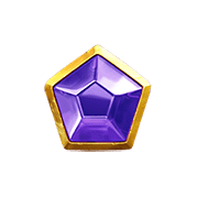 เครื่องหมาย เพชรม่วง Gem Saviour Conquest