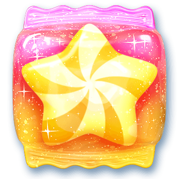 เครื่องหมาย ลูกอมดาว Candy Bonanza
