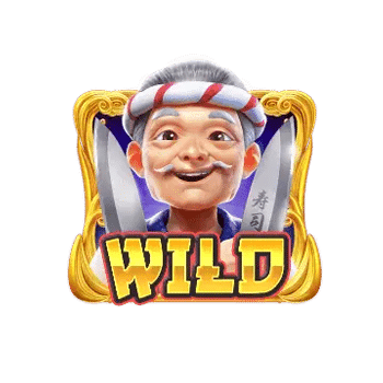 เครื่องหมาย Wild Sushi Oishi
